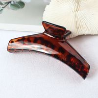 Fashion Geometric Solid Color Pc Stoving Varnish Hair Claws 1 Piece sku image 1