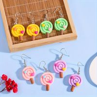 1 Pair Cute Candy Resin Drop Earrings main image 2