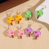 1 Pair Cute Candy Resin Drop Earrings main image 3