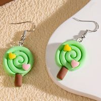 1 Pair Cute Candy Resin Drop Earrings sku image 3