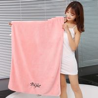Casual Solid Color Blended Short Plush Towels main image 6