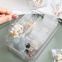 20 Pieces Simple Style Transparent PET Jewelry Packaging Bags main image 2