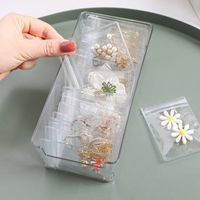 20 Pieces Simple Style Transparent PET Jewelry Packaging Bags main image 9
