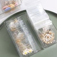 20 Pieces Simple Style Transparent PET Jewelry Packaging Bags main image 10