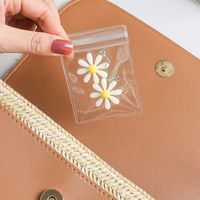 20 Pieces Simple Style Transparent PET Jewelry Packaging Bags main image 6