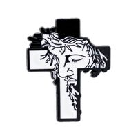 Classic Style Cross Metal Unisex Brooches main image 4