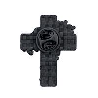 Classic Style Cross Metal Unisex Brooches main image 3