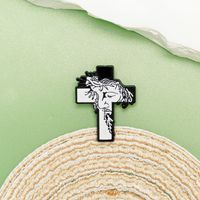 Classic Style Cross Metal Unisex Brooches main image 1