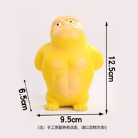 Creative Gorilla Sand Plastic Cartoon Vent Stretchable Soft Rubber Toy sku image 10