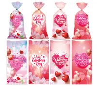 Valentine's Day Cute Simple Style Heart Shape Plastic Gift Wrapping Supplies main image 4