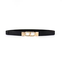 Classic Style Solid Color Alloy Women's Leather Belts sku image 5