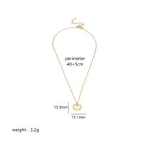 Stainless Steel 18K Gold Plated IG Style Enamel Plating Star Moon Heart Shape Pendant Necklace main image 2