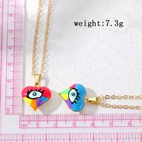 Vintage Style Simple Style Classic Style Heart Shape Copper Pendant Necklace main image 2