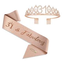 Fashion Crown Metal Plating Hollow Out Inlay Rhinestones Crown 1 Piece sku image 80