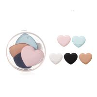 Cute Heart Shape Synthetic Sponge 1 Set sku image 1