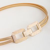 Elegant Simple Style Geometric Alloy Women's Chain Belts main image 5