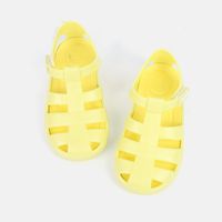 Kid's Casual Solid Color Open Toe Flats main image 3