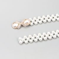 Elegant Simple Style Geometric Artificial Pearl Beaded Women's Chain Belts main image 6