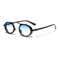 Hip-hop Streetwear Solid Color Ac Oval Frame Full Frame Women's Sunglasses main image 4