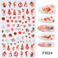 Valentine's Day Cute Sweet Heart Shape Rose Bow Knot Pet Nail Decoration Accessories 1 Piece sku image 4