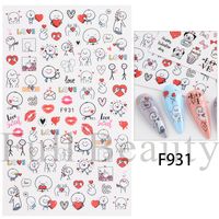 Valentine's Day Cute Sweet Heart Shape Rose Bow Knot Pet Nail Decoration Accessories 1 Piece sku image 7