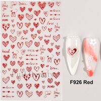 Valentine's Day Cute Sweet Heart Shape Rose Bow Knot Pet Nail Decoration Accessories 1 Piece sku image 24