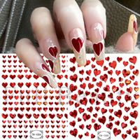 Valentine's Day Simple Style Heart Shape Pet Nail Decoration Accessories 1 Piece main image 1