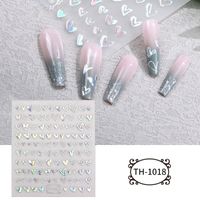Valentine's Day Simple Style Heart Shape Pet Nail Decoration Accessories 1 Piece sku image 9