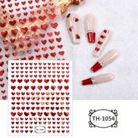 Valentine's Day Simple Style Heart Shape Pet Nail Decoration Accessories 1 Piece sku image 15