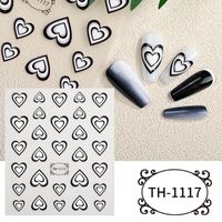 Valentine's Day Simple Style Heart Shape Pet Nail Decoration Accessories 1 Piece sku image 22