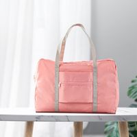 Unisex Basic Solid Color Nylon Travel Bags sku image 1