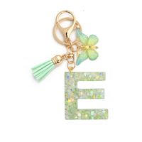 Cute Letter Resin Women's Keychain sku image 5