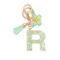 Cute Letter Resin Women's Keychain sku image 16