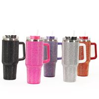 Casual Retro Solid Color Stainless Steel Thermos Cup 1 Piece main image 5