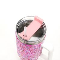 Casual Retro Solid Color Stainless Steel Thermos Cup 1 Piece main image 4