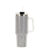Casual Retro Solid Color Stainless Steel Thermos Cup 1 Piece sku image 1