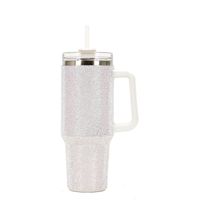 Casual Retro Solid Color Stainless Steel Thermos Cup 1 Piece sku image 6
