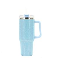 Casual Retro Solid Color Stainless Steel Thermos Cup 1 Piece sku image 8