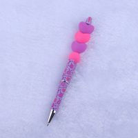 1 Piece Heart Shape Class Learning Daily Silica Gel Cute Ballpoint Pen sku image 6