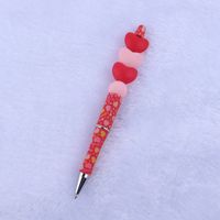 1 Piece Heart Shape Class Learning Daily Silica Gel Cute Ballpoint Pen sku image 7