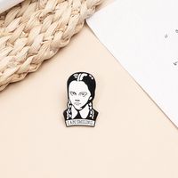 Cute Human Letter Metal Unisex Brooches main image 5