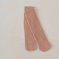 Women's Princess Cute Solid Color Cotton Jacquard Crew Socks One Pair sku image 3