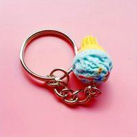 Cute Ice Cream Resin Keychain sku image 2