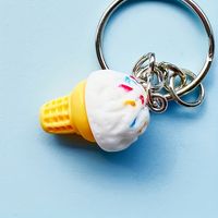 Cute Ice Cream Resin Keychain sku image 4