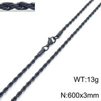 1 Piece 28 * 47mm Stainless Steel Rhinestones Cross Polished Pendant Chain sku image 2