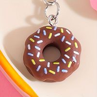 Cute Donuts Resin Keychain sku image 1