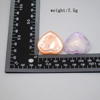 1 Pair Cute Heart Shape Resin Ear Studs main image 2