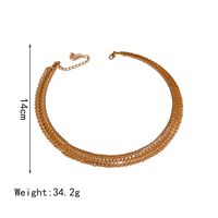 Elegant Simple Style Solid Color Alloy Wholesale Choker main image 2