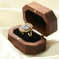 Elegant Simple Style Oval Copper Plating Inlay Zircon 18k Gold Plated Rings main image 5