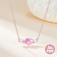 Elegant Luxurious Shiny Geometric Sterling Silver Plating Inlay Zircon 18k Gold Plated White Gold Plated Necklace main image 6